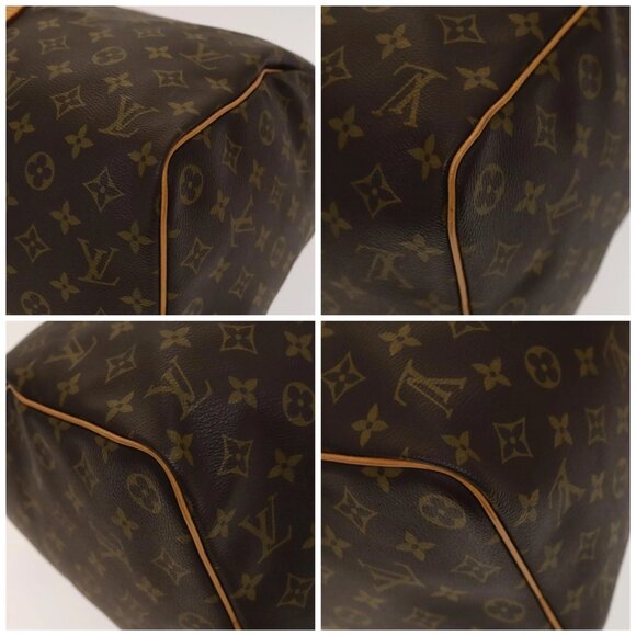 LOUIS VUITTON Monogram Keepall 45 Boston Bag M41428 LV Auth 139474 - Picture 14 of 16